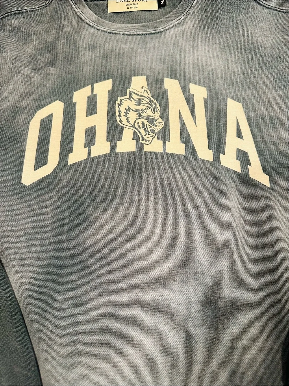 Darc Sport Green Marble OHANA Crewneck Sweatshirt - Picture 3 of 7